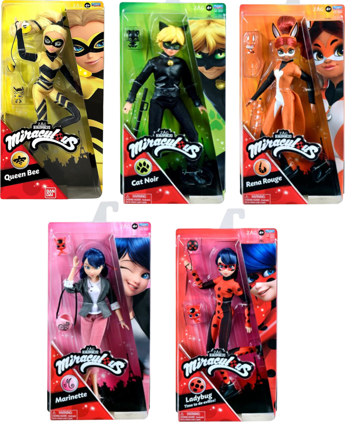 Miraculous - Heroez Fashion Doll - Assorteret