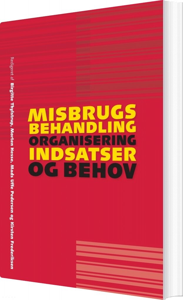 Billede af Misbrugsbehandling - Mads Uffe Pedersen - Bog