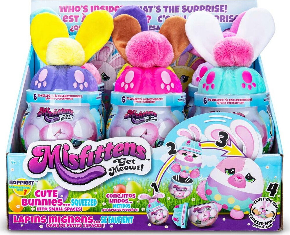 Misfittens Bunnies 15 Cm Assorterede