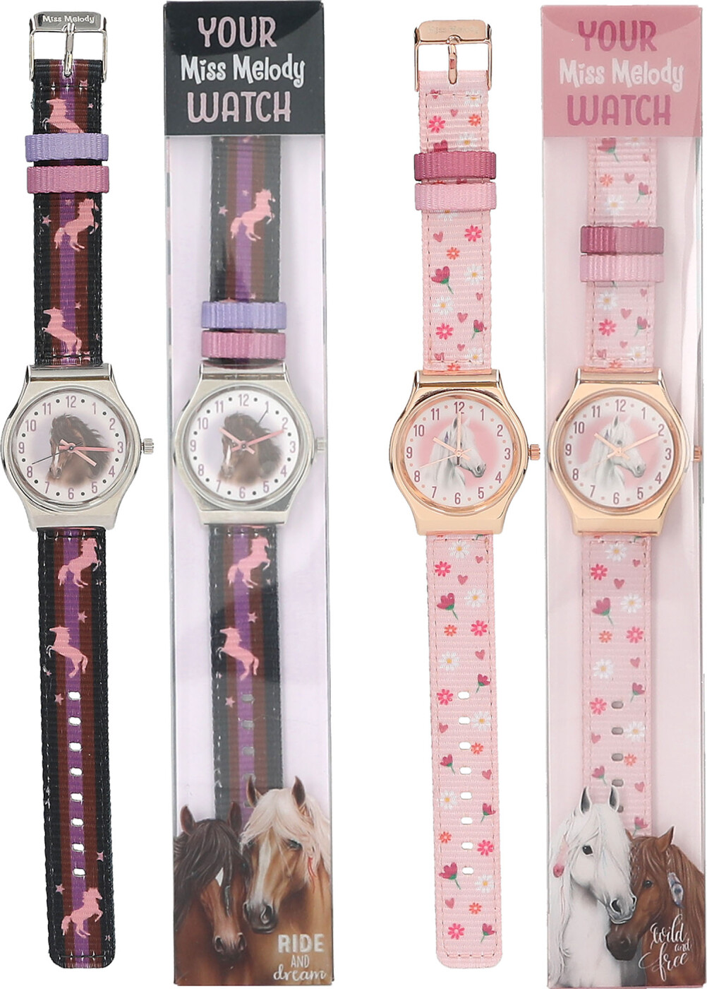Miss Melody - Armbåndsur Til Børn - Hest - Overraskelse