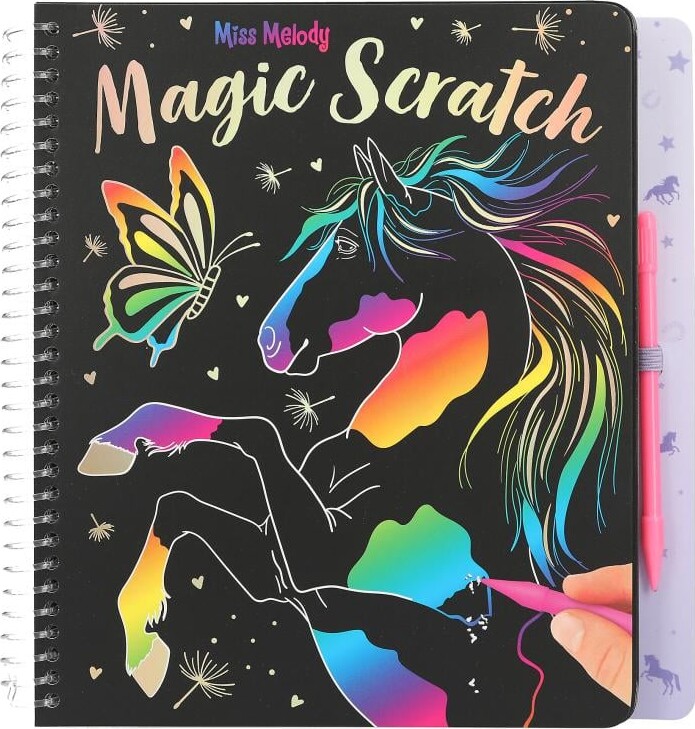 Billede af Miss Melody Magic Scratch - Hestemotiver - Depesche - Bog