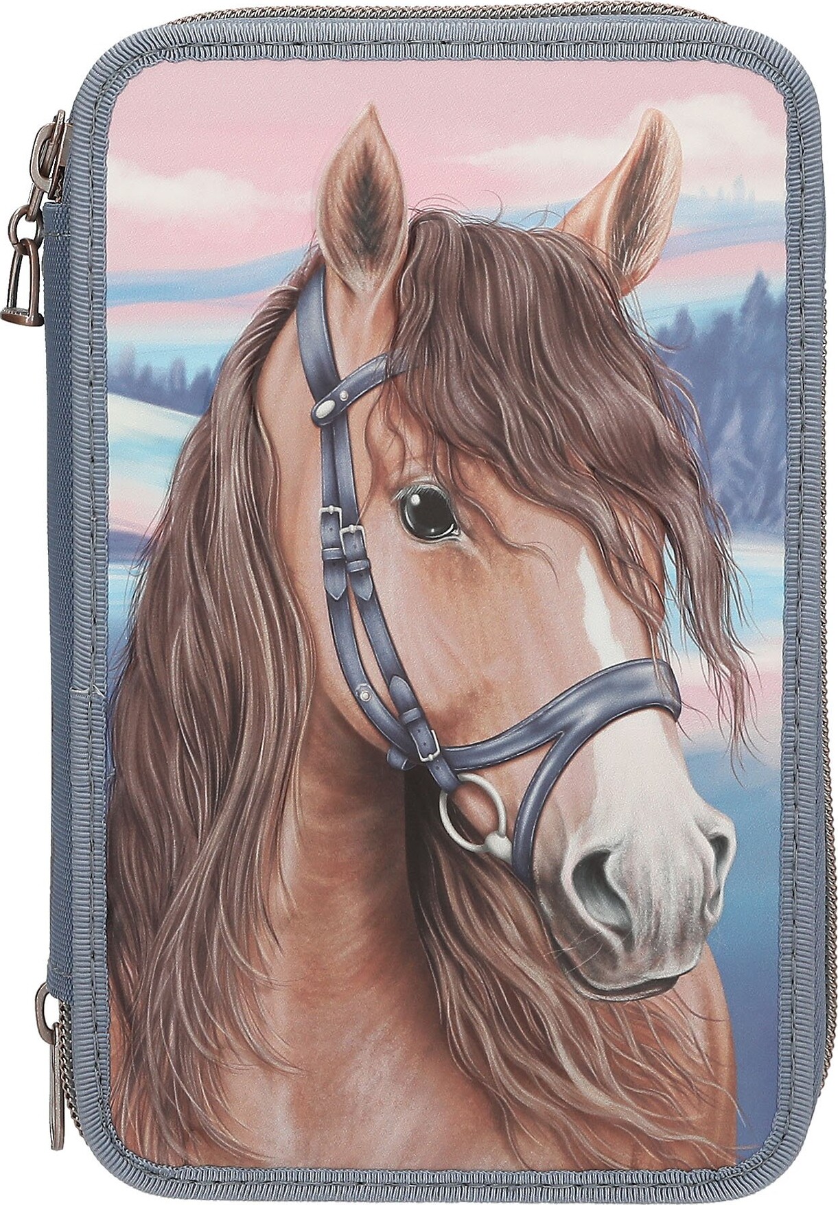 Miss Melody - Trippel Penalhus Med Indhold Og 3d Effekt - Hest