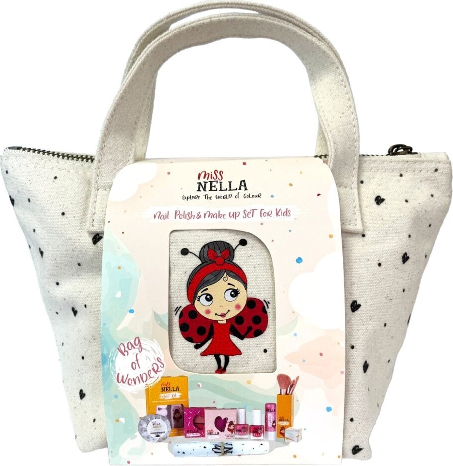 Miss Nella Taske m. Sminke - 19 Dele - Bag Of Wonders