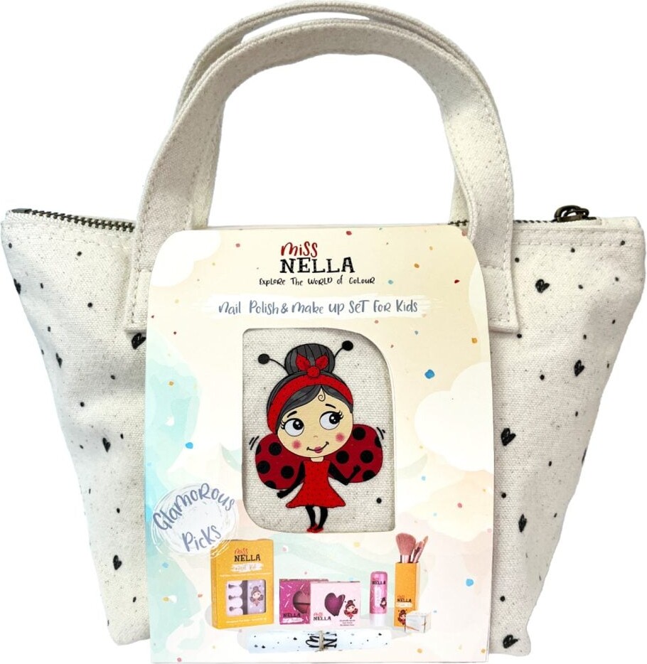 Miss Nella Sminketaske - 7 Dele - Glamorous Picks