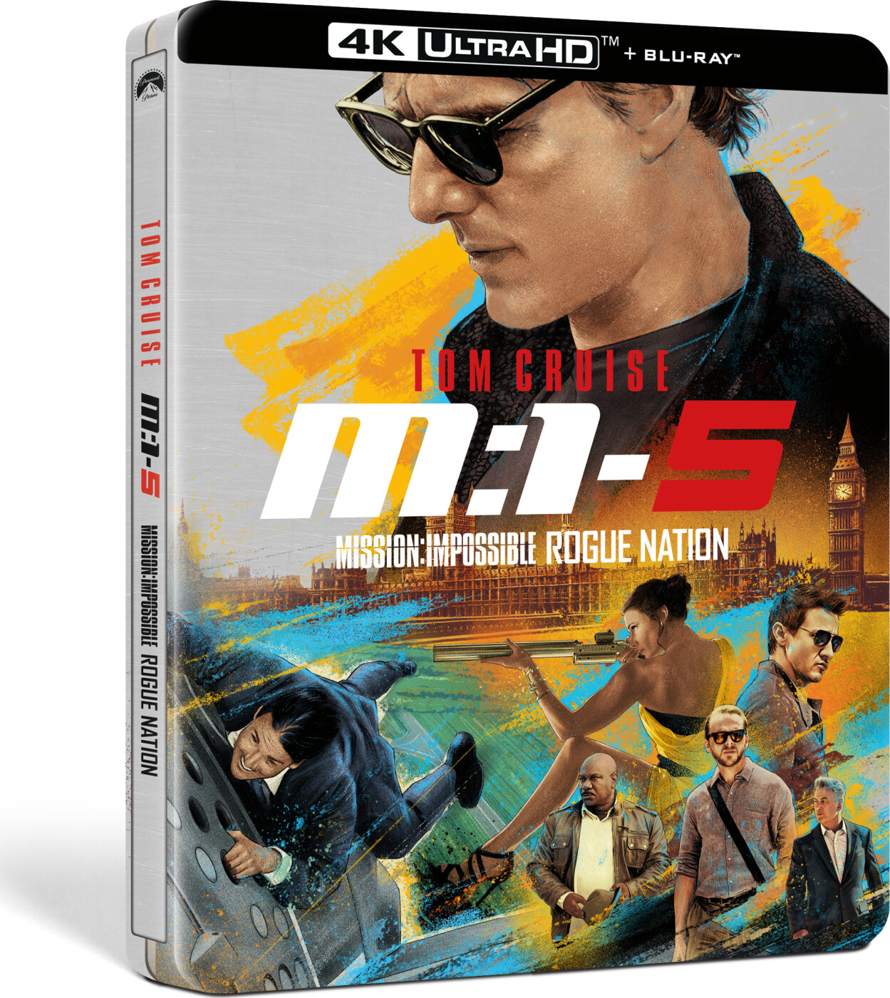 Mission Impossible 5 - Rogue Nation - Steelbook - 4K Blu-Ray