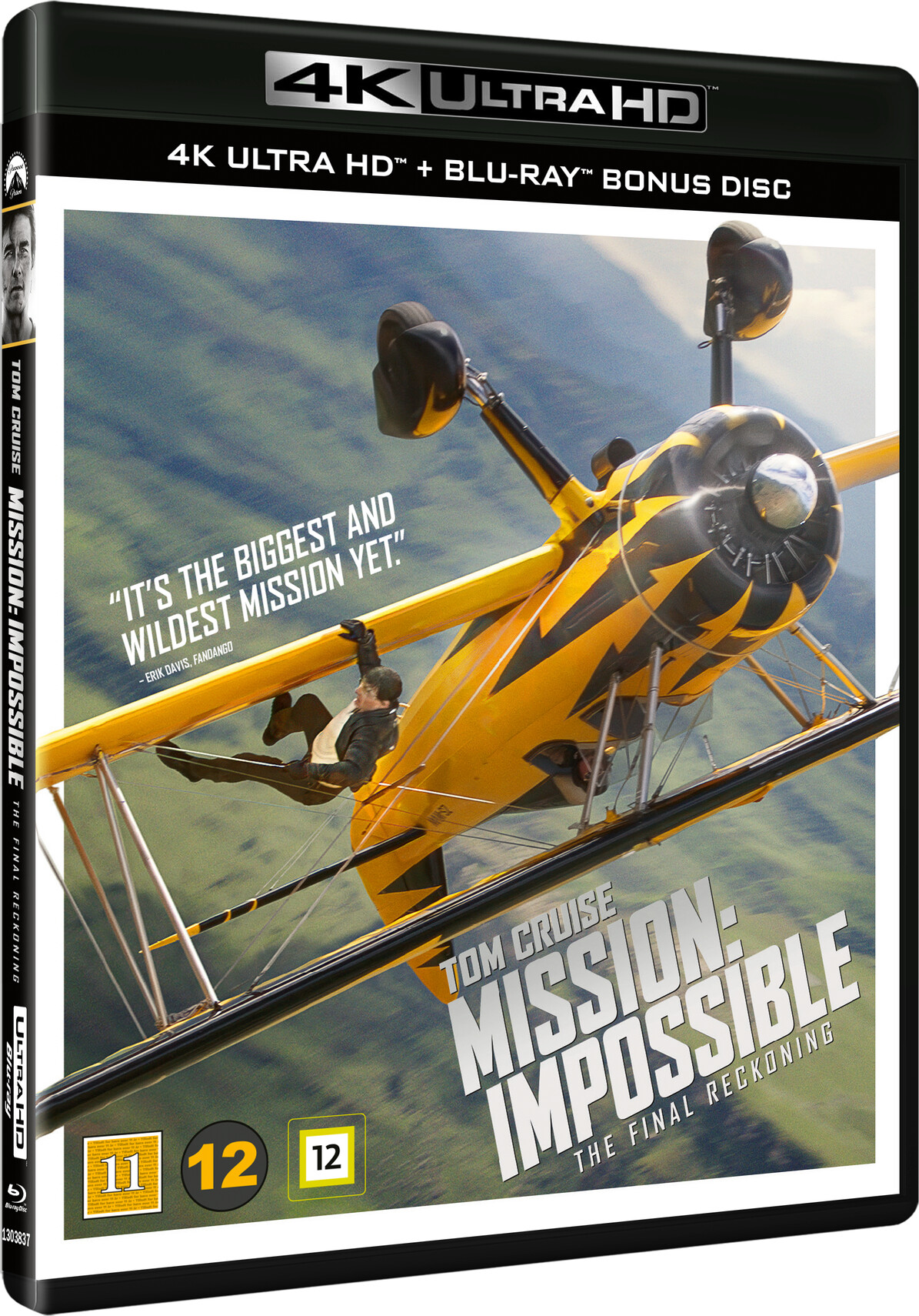 Mission Impossible 8 - The Final Reckoning - 4K Blu-Ray