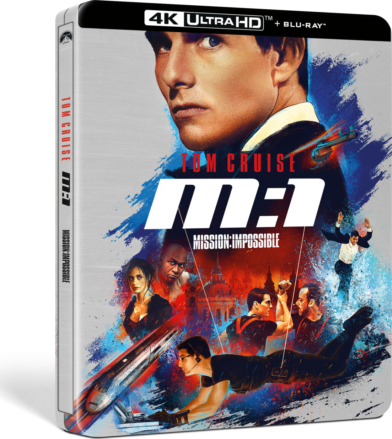 Mission Impossible 1 - Steelbook 4K Ultra Hd Blu-Ray Film → Køb billigt her 