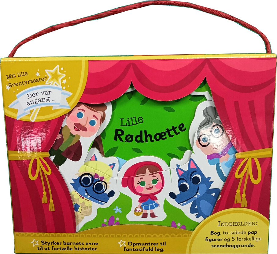 Mit Eventyrteater - Den Lille Rødhætte - Bog
