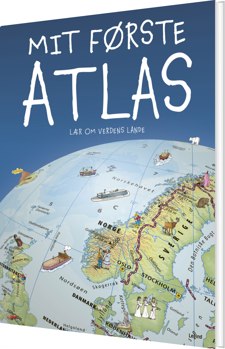 Billede af Mit Første Atlas - Jesper Groftved - Bog