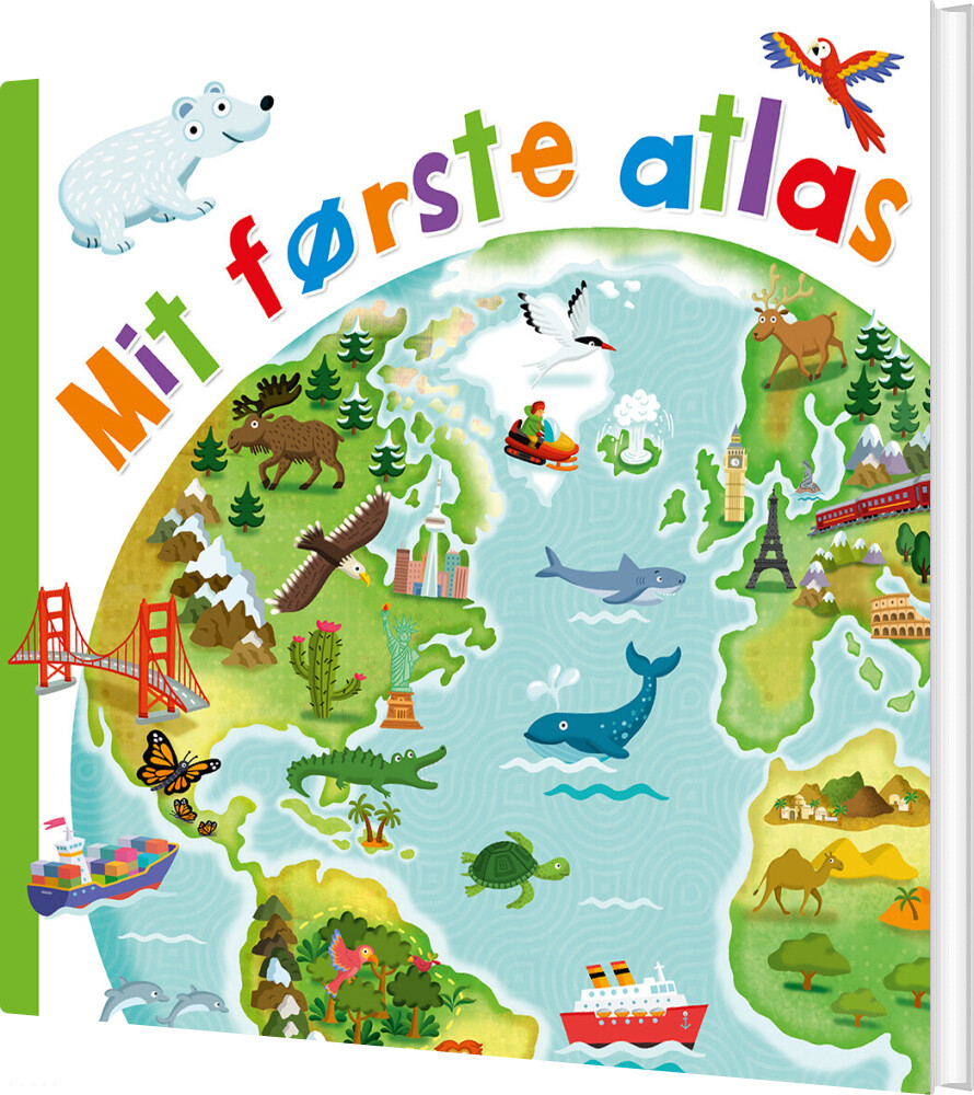 Mit Første Atlas - Philip Steele - Bog