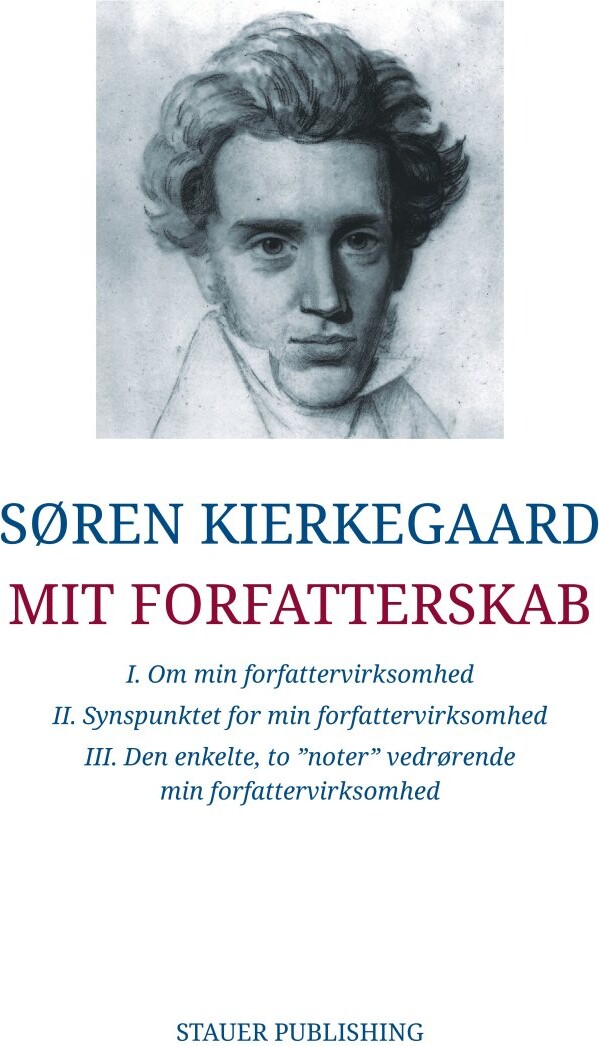 Billede af Mit Forfatterskab - Søren Kierkegaard - Bog