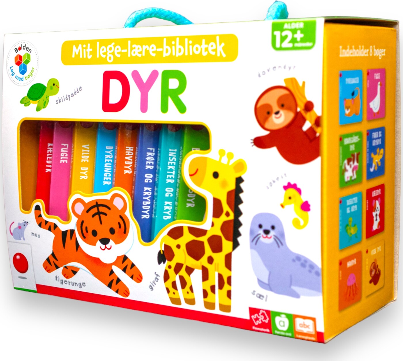 Mit Lege-lære Bibliotek: Dyr - Bog