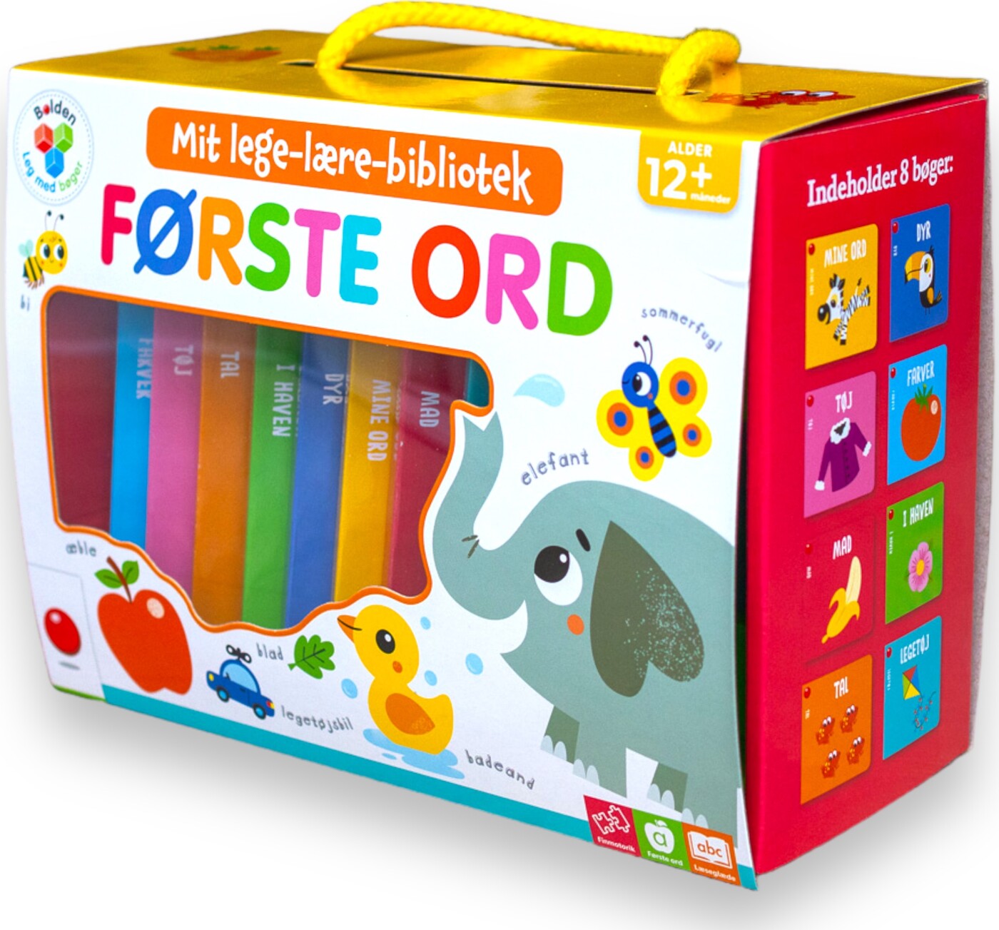 Mit Lege-lære Bibliotek: Første Ord - Bog