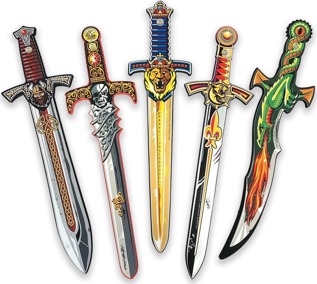 Liontouch - Skumsværd Sæt Til Børn - 5 Stk.