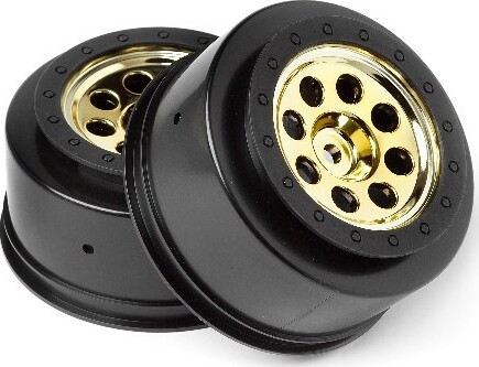 Mk.8 V2 Wheel Gold (4.5mm Offset/2pcs) - Hp106192 - Hpi Racing