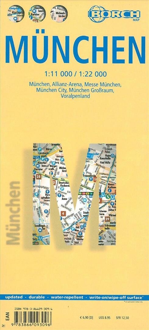 München - Borch Maps - English book