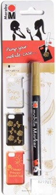 Billede af Mobil Marker ' Pimp Your Mobile Case' Guld - 012659084 - Marabu