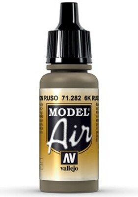 Vallejo - Model Air - 6k Russian Brown Mat - 17 Ml - 71282