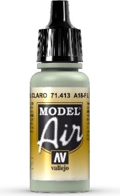 Vallejo - Model Air - A-18f Light Blue Mat - 17 Ml - 71413