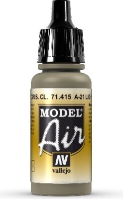 Vallejo - Model Air - A-21 Light Greyish Brown Mat - 17 Ml - 71415