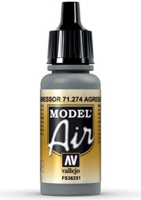 Vallejo - Model Air - Agressor Grey - 17 Ml - 71274