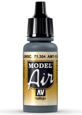 Vallejo - Model Air - Amt-11 Blue Grey Mat - 17 Ml - 71304