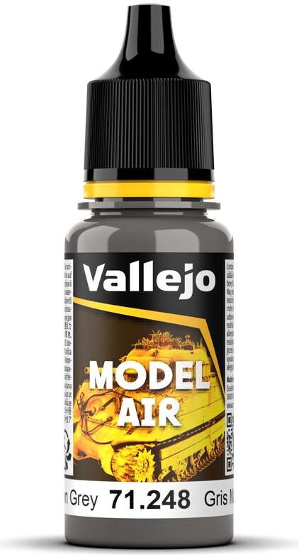 Vallejo - Model Air - Brown Grey Mat - 17 Ml - 71248