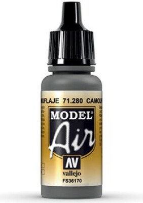 Vallejo - Model Air - Camouflage Grey Mat - 17 Ml - 71280