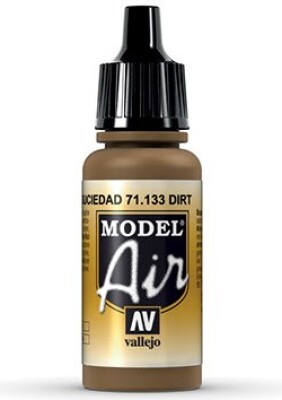 Vallejo - Model Air - Dirt Mat - 17 Ml - 71133