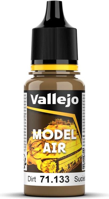 Vallejo - Model Air - Dirt Mat - 17 Ml - 71133