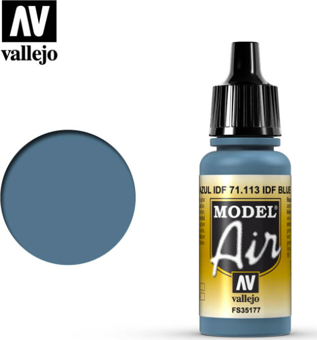 Vallejo - Model Air - Idf Blue Mat - 17 Ml - 71113