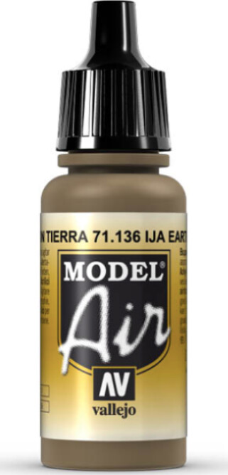 Vallejo - Model Air - Ija Earth Brown Mat - 17 Ml - 71136