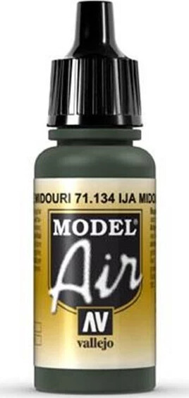 Vallejo - Model Air - Ija Midouri Green Mat - 17 Ml - 71134