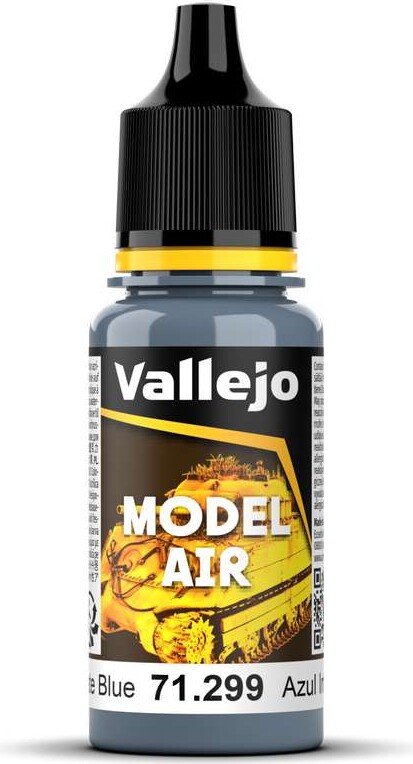 Vallejo - Model Air - Intermediate Blue Mat - 17 Ml - 71299