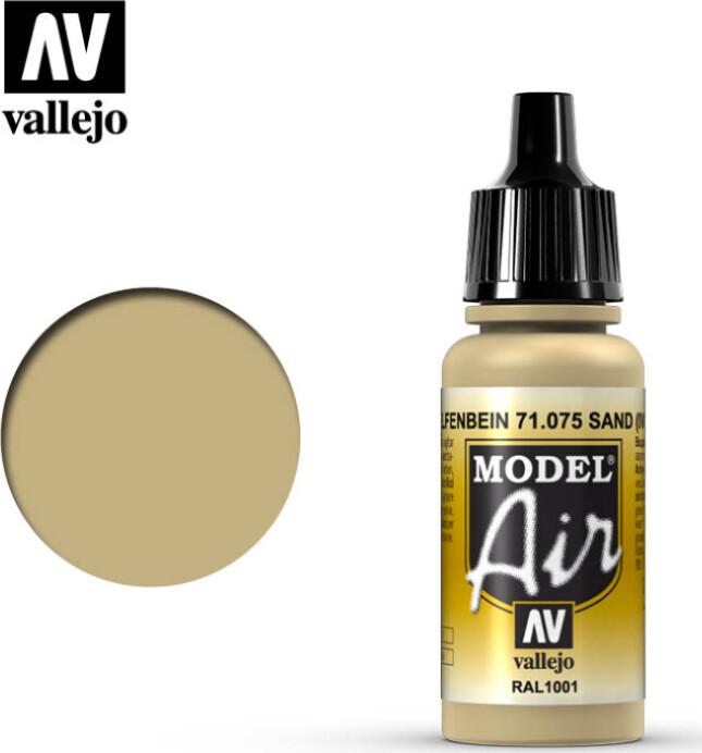 Vallejo - Model Air - Ivory Ral1001 Mat - 17 Ml - 71075