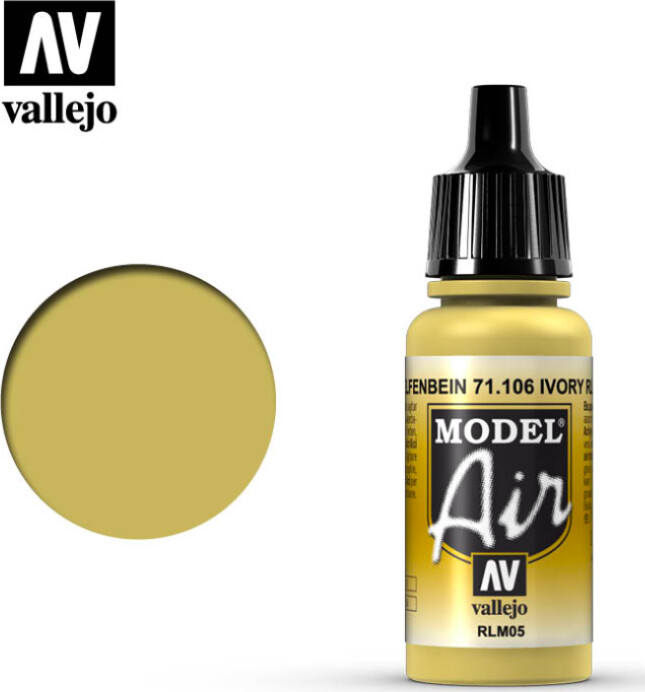 Vallejo - Model Air - Ivory Rlm05 Mat - 17 Ml - 71106