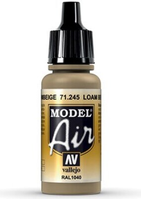 Vallejo - Model Air - Loam Beige Ral1040 Mat - 17 Ml - 71245