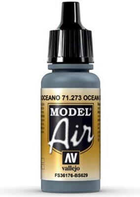 Vallejo - Model Air - Ocean Grey Mat - 17 Ml - 71273