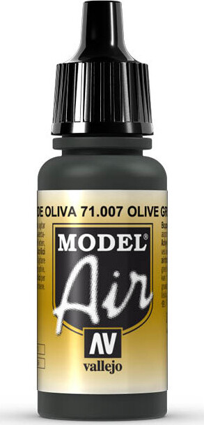 Billede af Model Air 17ml Olive Green - 71007 - Vallejo