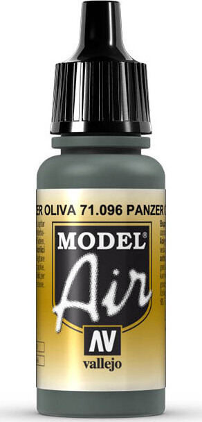 Vallejo - Model Air - Olive Grey Mat - 17 Ml - 71096