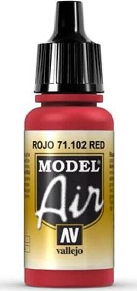 Vallejo - Model Air - Red Mat - 17 Ml - 71102