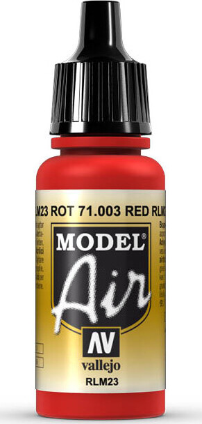 Se Model Air 17ml Red Rlm23 - 71003 - Vallejo hos Gucca.dk