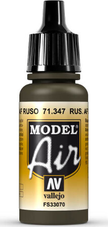 Vallejo - Model Air - Russian Af Dark Green Mat - 17 Ml - 71347