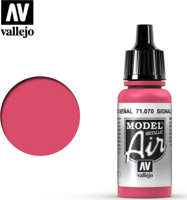 Model Air 17ml Signal Red - 71070 - Vallejo