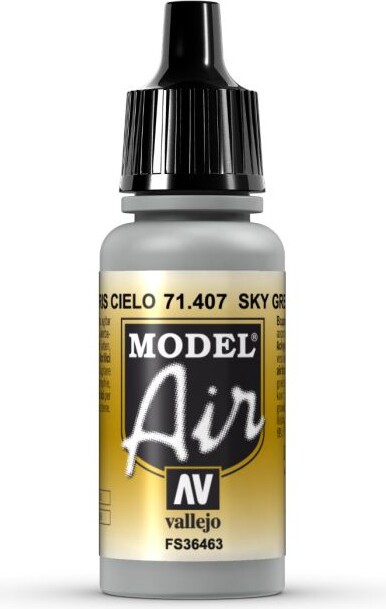 Vallejo - Model Air - Sky Grey Mat - 17 Ml - 71407