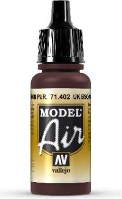 Vallejo - Model Air - Uk Bsc 49 Light Purple Brown Mat - 17 Ml - 71402