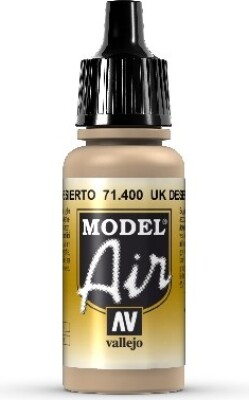 Vallejo - Model Air - Us Desert Pink Mat - 17 Ml - 71400