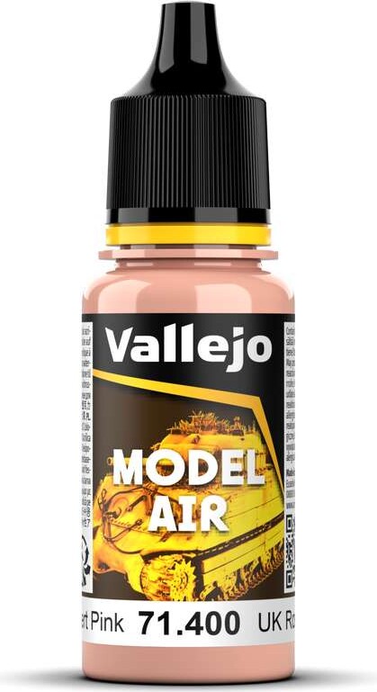 Vallejo - Model Air - Us Desert Pink Mat - 17 Ml - 71400