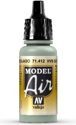 Vallejo - Model Air - Vvs Grey Blue Mat - 17 Ml - 71412