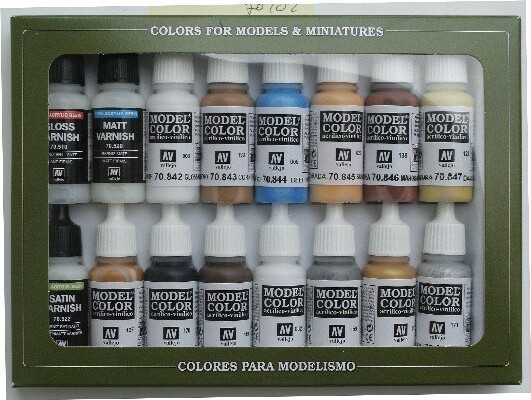 Vallejo - Model Color Maling Sæt - Folkstone Special - 16x17 Ml